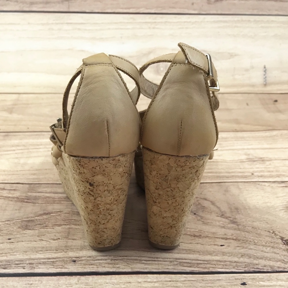 πSALEπ Corso Como Cork Wedge Sandals - Picture 5 of 8